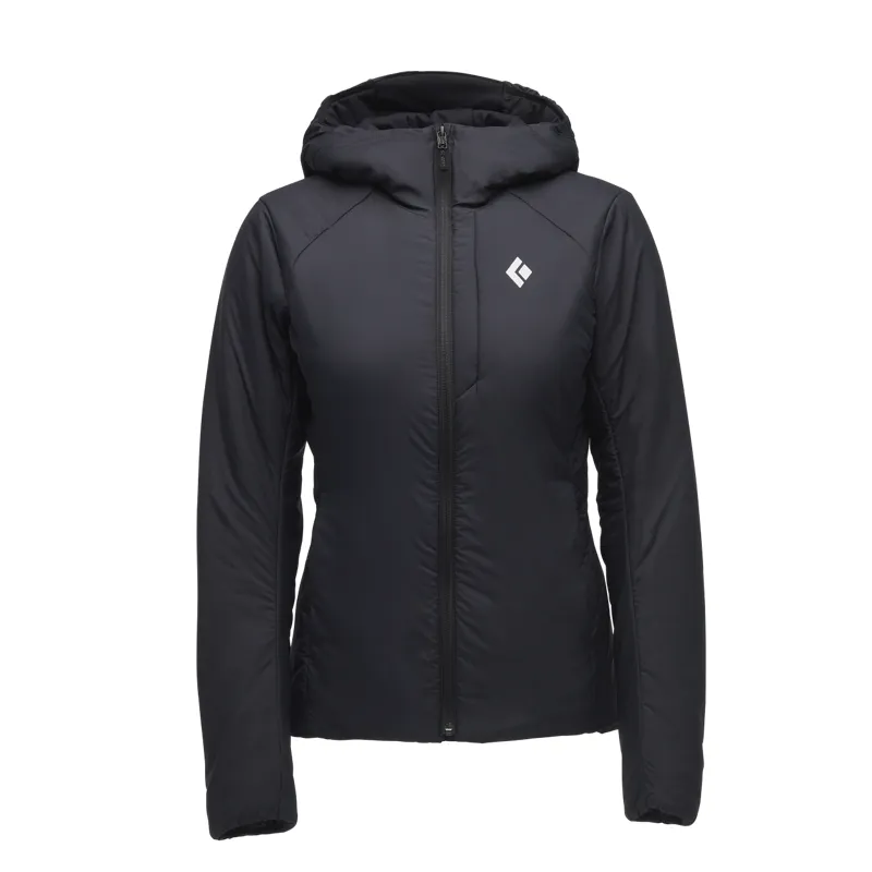 Black Diamond Women's First Light Stretch Hoodie Black